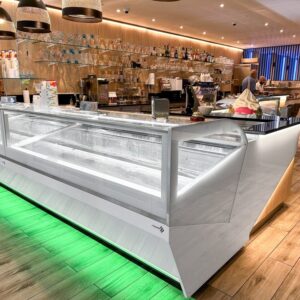 La Squadra Selecta fagylaltvitrin