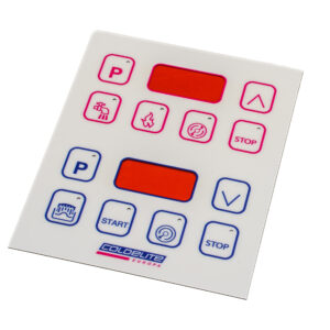 Kezelőfelületi matricák lágyfagylaltgépekhez